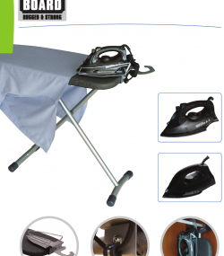 IRON HOLSTER WITH ANTI THEFT CABLE LOCK - Image 2